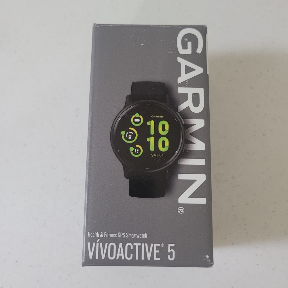 Garmin Size OS Vivoactive 5 Smartwatch Unisex Black GPS Health 010-02862-10